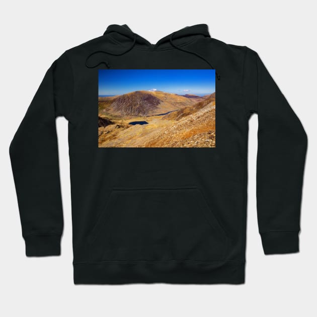 Pen yr Olw Wen and Llyn Idwal Hoodie by dasantillo